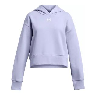 Sweat Mauve Fille Under Armour Fleece Crop pas cher