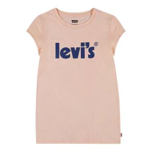 T-shirt Rose Fille Levi's 4EE559 pas cher