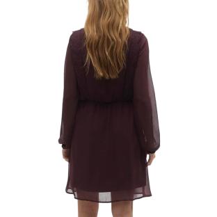 Robe Bordeaux Femme Vero Moda Juna vue 2