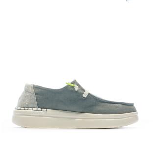 Chaussures Gris/Bleu Femme Hey Dude Wendy Rise vue 2