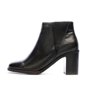 Bottines Noires Femme Chattawak WENDY pas cher