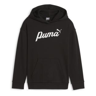 Sweat Noir Fille Puma Script pas cher