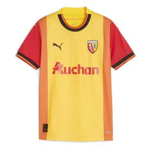 Lens Maillot Réplica Domicile Garçon Puma 23/24 pas cher