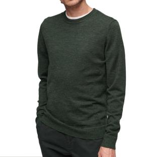 Pull Vert Homme Superdry Studios Merino pas cher