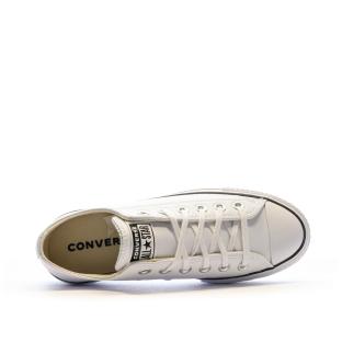 All Star Baskets Blanches à Plateforme Femme Converse vue 4