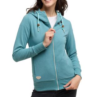 Sweat Zippée Bleu Femme Ragwear Paya pas cher