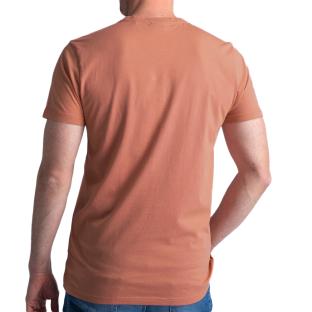 T-shirt Orange Homme Petrol Industries Tan vue 2