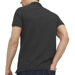 Polo Noir Homme Jack & Jones Basic vue 2