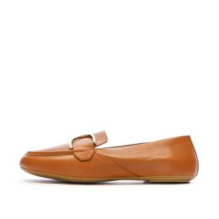 Mocassin Marron Femme Geox Palmaria pas cher