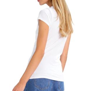 T-shirt Blanc Femme G-Star Raw Eyben D21314 vue 2
