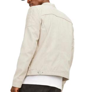 Veste Suédine Beige Homme Jack & Jones Tano vue 2