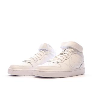 Baskets Blanche Enfant Nike Court Borough Mid 2 vue 6