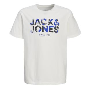T-shirt Écru Garçon Jack & Jones James pas cher