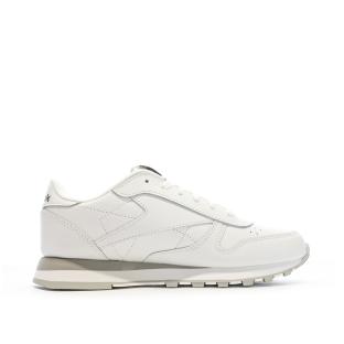 Baskets Blanches Fille Reebok Cl Lthr vue 2