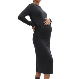 Robe Noir Femme Vero Moda Maternity Calf pas cher