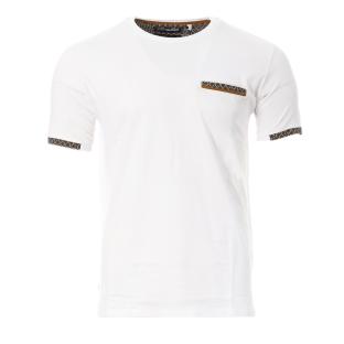 T-shirt Blanc Homme RMS26 Ethniques pas cher