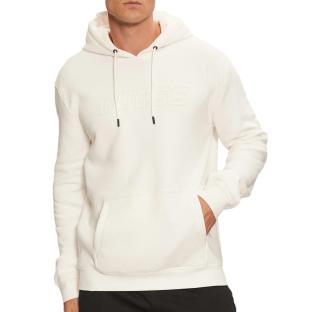 Sweat Blanc Homme Guess Aldwin pas cher