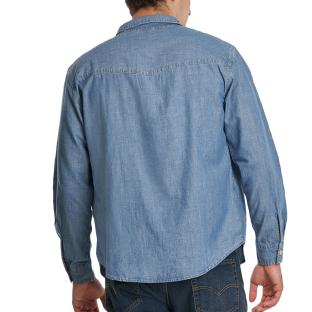 Chemise Bleu Homme Levi's®Indigo vue 2