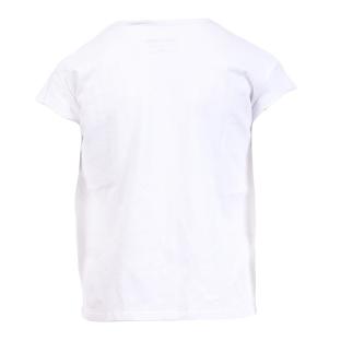 T-shirt Blanc Fille Teddy Smith Clea vue 2