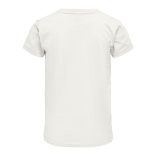 T-shirt Écru Fille Kids ONLY Kogwendy vue 2