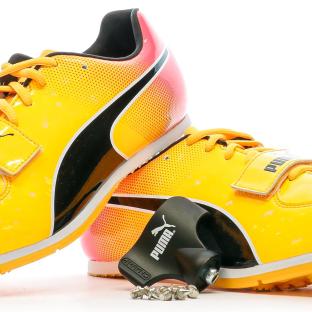 Chaussure d'athlétisme Orange Homme Puma evoSPEED Long Jump 10 vue 6