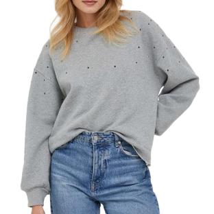 Sweat Gris Femme Pepe jeans Caroline pas cher