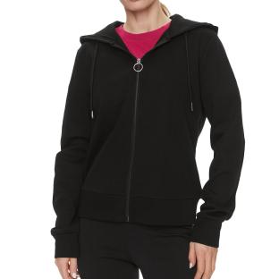 Sweat à capuche Noir Femme Guess Couture pas cher