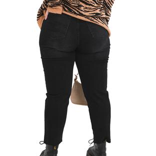 Jean Noir Mom Femme Brave Soul Fran vue 2