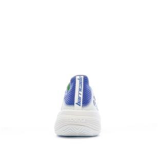 Chaussures de tennis Blanc/Bleu Homme Adidas Barricade vue 3