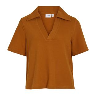 T-shirt Orange Femme Vila Vialos pas cher