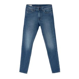 Jean Slim Bleu Fille Pepe Jeans Pixlette High pas cher