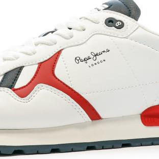 Baskets Blanches Homme Pepe jeans Brit Basic vue 7