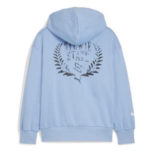 Sweat Capuche Bleu Femme Puma Stewie X Water vue 2