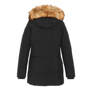 Parka Noir Femme Schott CAMILIA vue 2