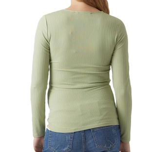 T-Shirt de Grossesse Vert Femme Vero Moda Marternity Fake vue 2