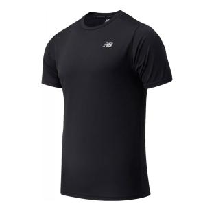 T-shirt Noir Homme New Balance Core Run pas cher