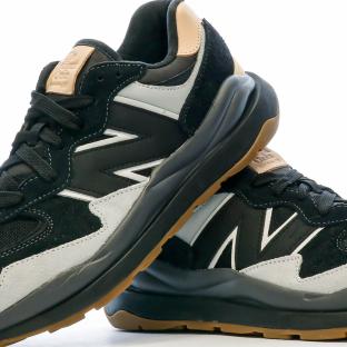 Baskets Noir/Gris Homme New Balance 5740 vue 7