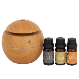 Coffret diffuseur Atmosphera Giro +3 huiles parfumées aléatoire pas cher