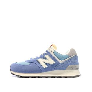 Baskets Bleu Clair Homme New Balance 574 pas cher