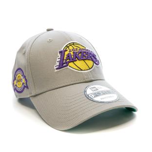 Casquette Grie Homme  New Era Headwear New Era Los Angeles Lakers vue 2