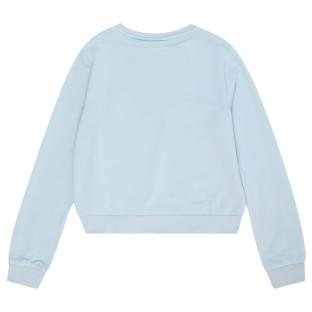 Sweat Bleu Fille Kids ONLY Celeste vue 2