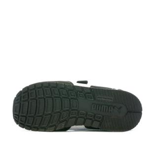 Baskets Noir Garçon Puma Runner vue 5