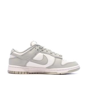 Baskets Blanches/Grises Homme Nike Dunk Low Retro vue 2