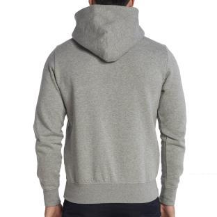 Sweat à Capuche Gris Homme Tommy Hilfiger Logo Hoody vue 2