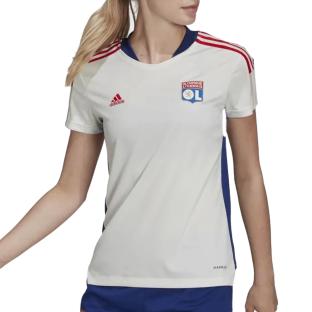 Olympique Lyonnais Maillot Blanc Femme Adidas GU9578 pas cher
