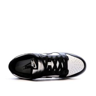 Baskets Blanches/Noires Homme Nike Dunk Low Retro vue 4