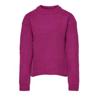 Pull Fuchsia Fille Kids ONLY Griley pas cher