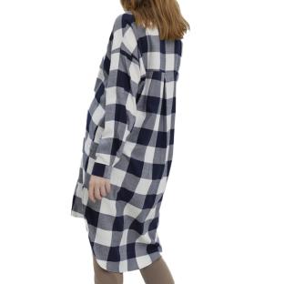 Robe Marine/Blanche Femme Vero Moda MarternityKelly vue 2