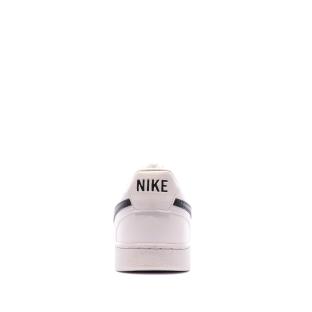 Baskets Blanc/Noir Homme Nike Court Vision Low vue 3