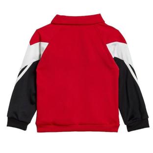 Survêtement Rouge Bébé/Garçon Adidas Shiny vue 2